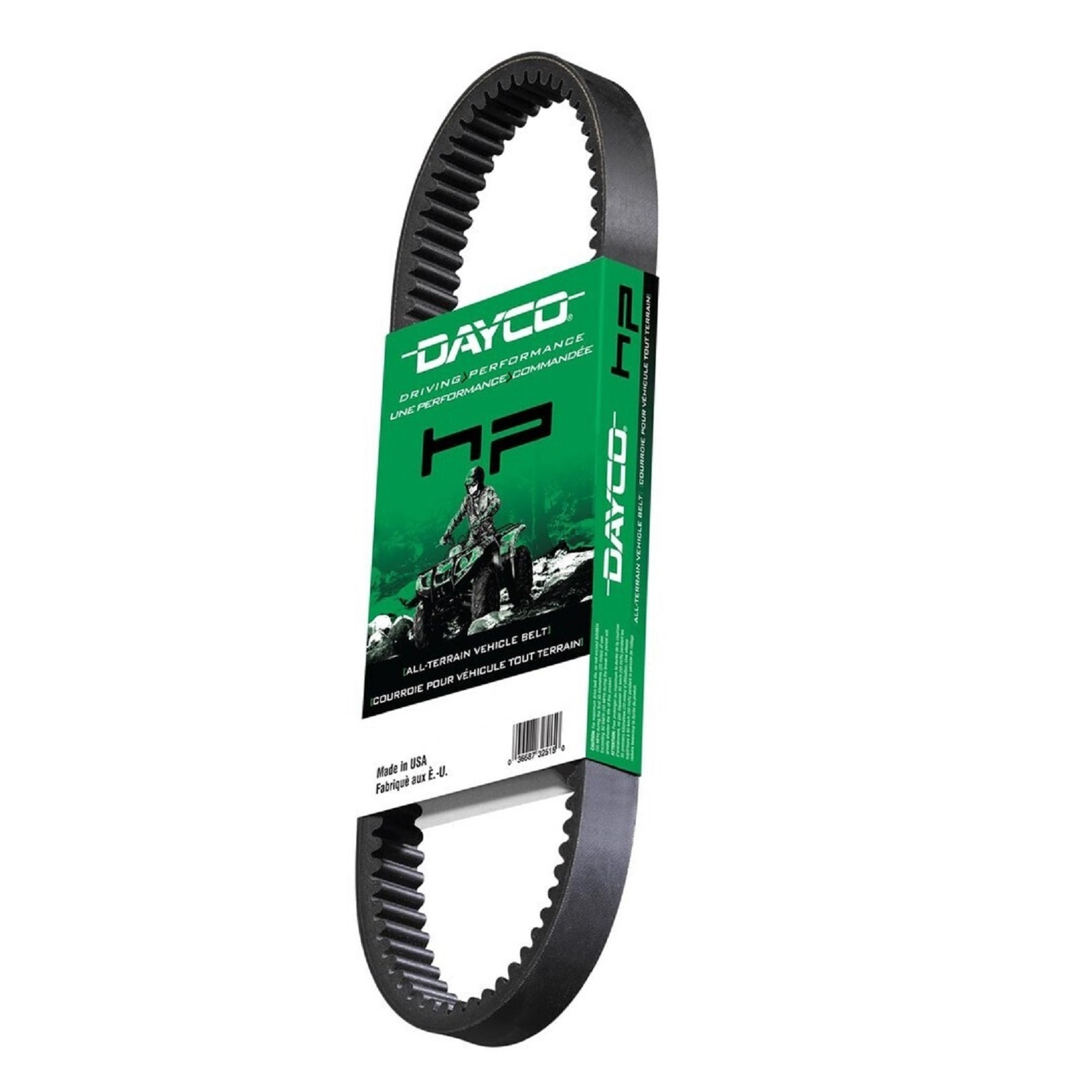 2011 2012 2013 2014 Dayco HPX2217 Performance Drive Belt Yamaha Grizzly