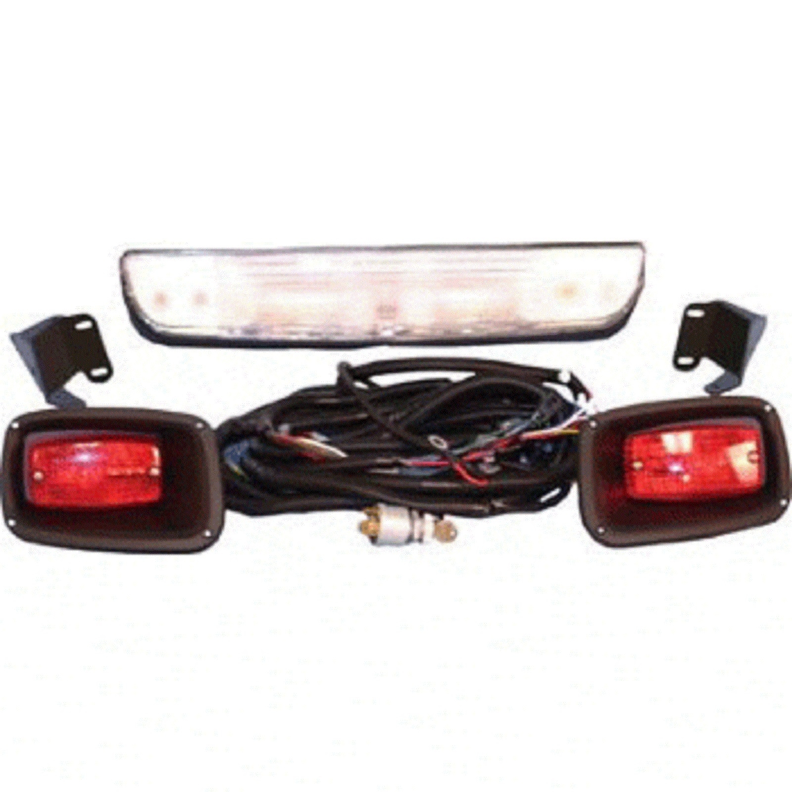 EZGO TXT Gas Golf Cart 1994-2013 Headlight Bar Light Kit ... headlight wiring for ezgo golf cart 