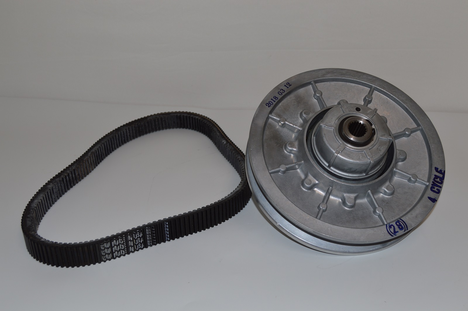 EZGO Golf Cart 19912009 Rear Driven Clutch Performance Kit w/ Belt