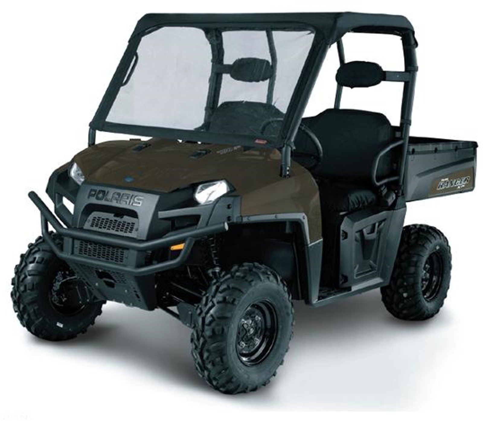 Black For 2011 Polaris Ranger 800 XP~Classic Accessories UTV Front Windshield