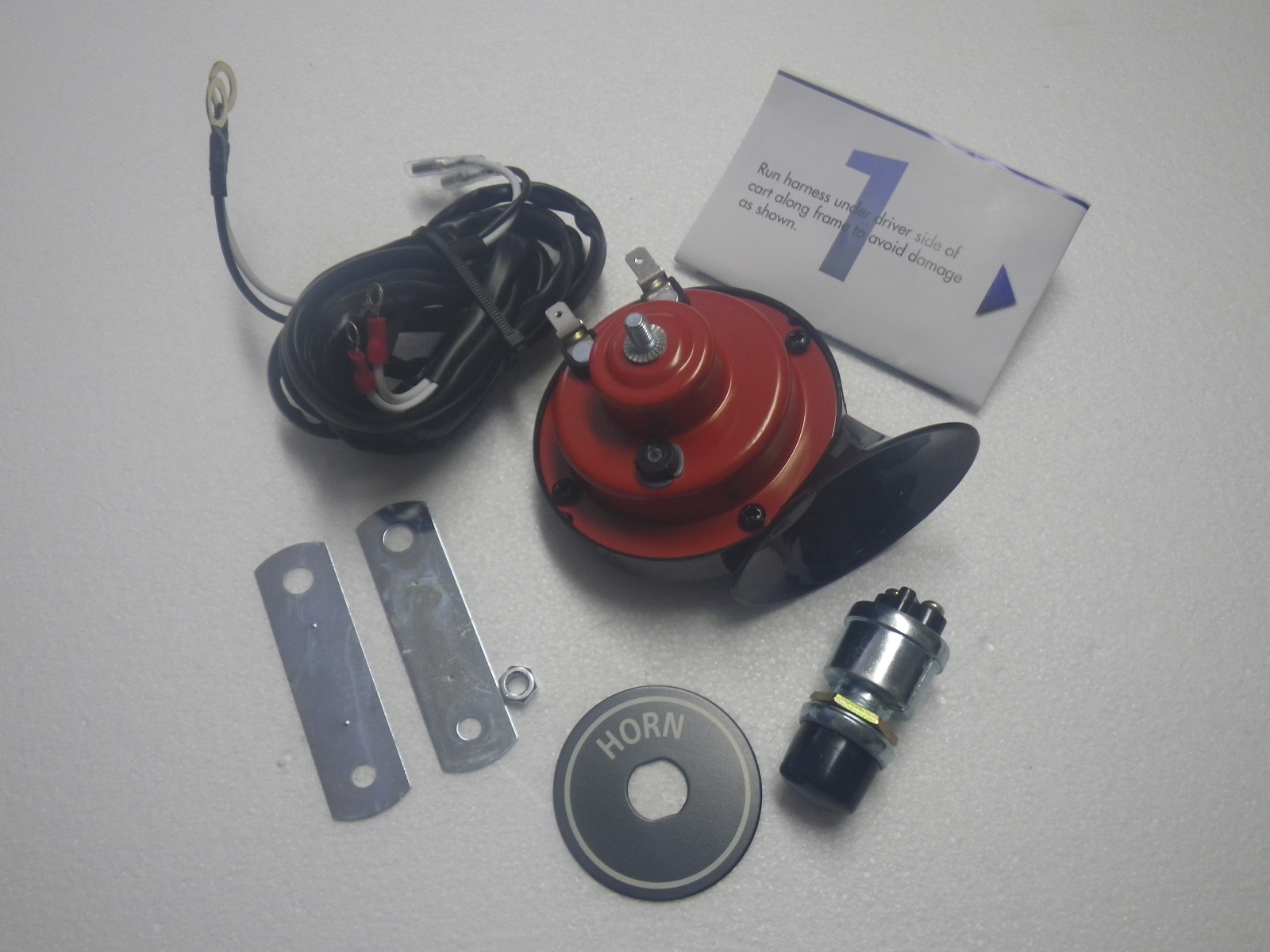 Universal Golf Cart Horn Kit for EZGO Club Car Yamaha Golf Carts