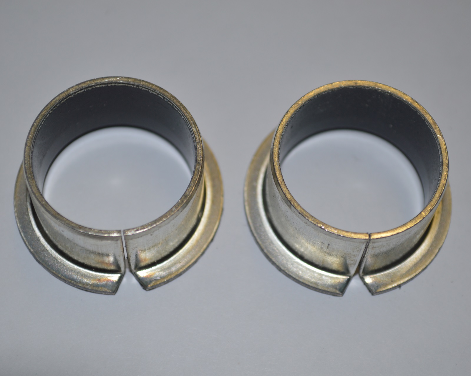 EZGO TXT Golf Cart 2001Up Front Spindle Bushing w/ Flange Set 2