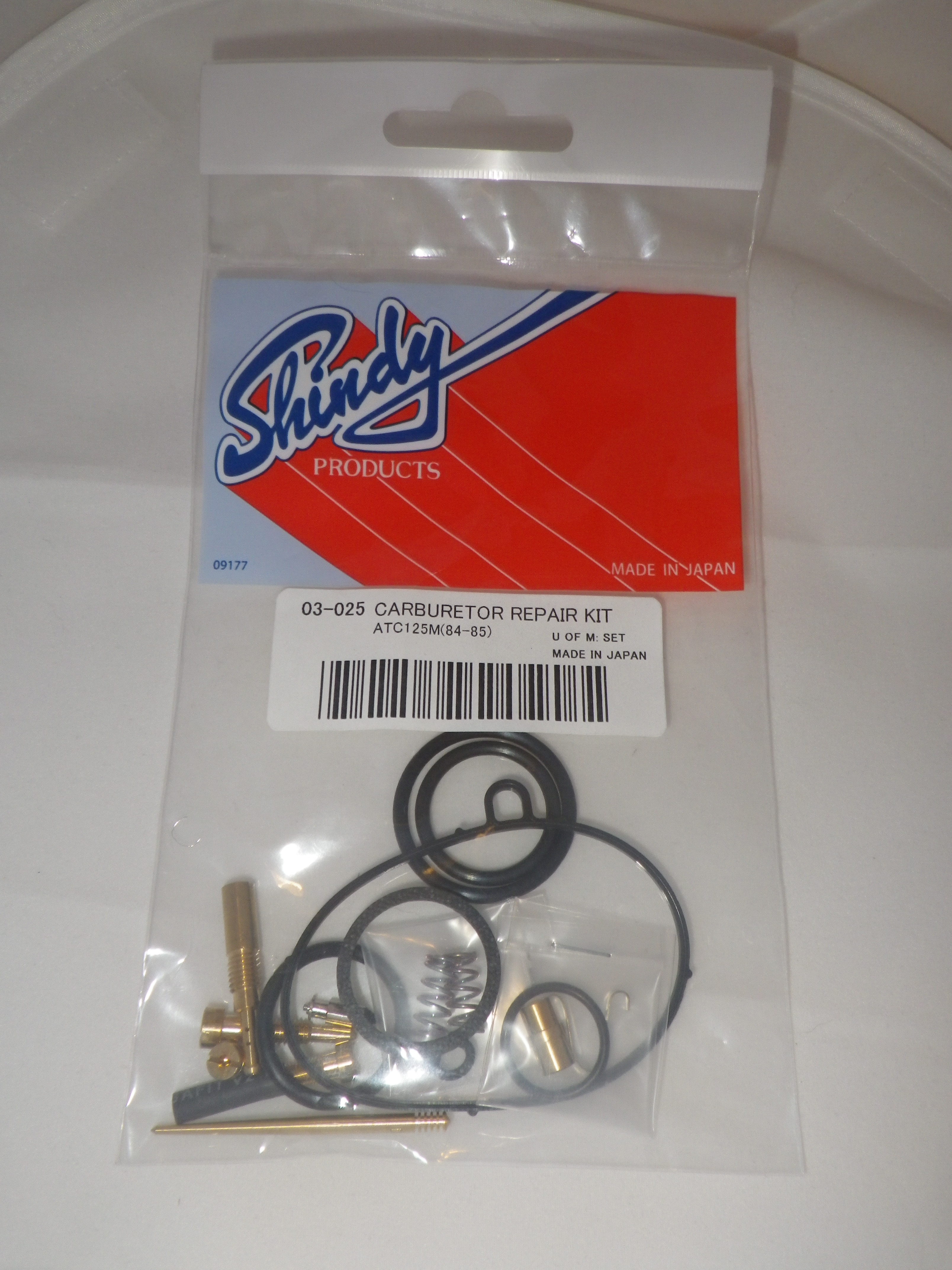Honda ATC 125 19841985 Carburetor Stock Carb Rebuild Kit Shindy 03025