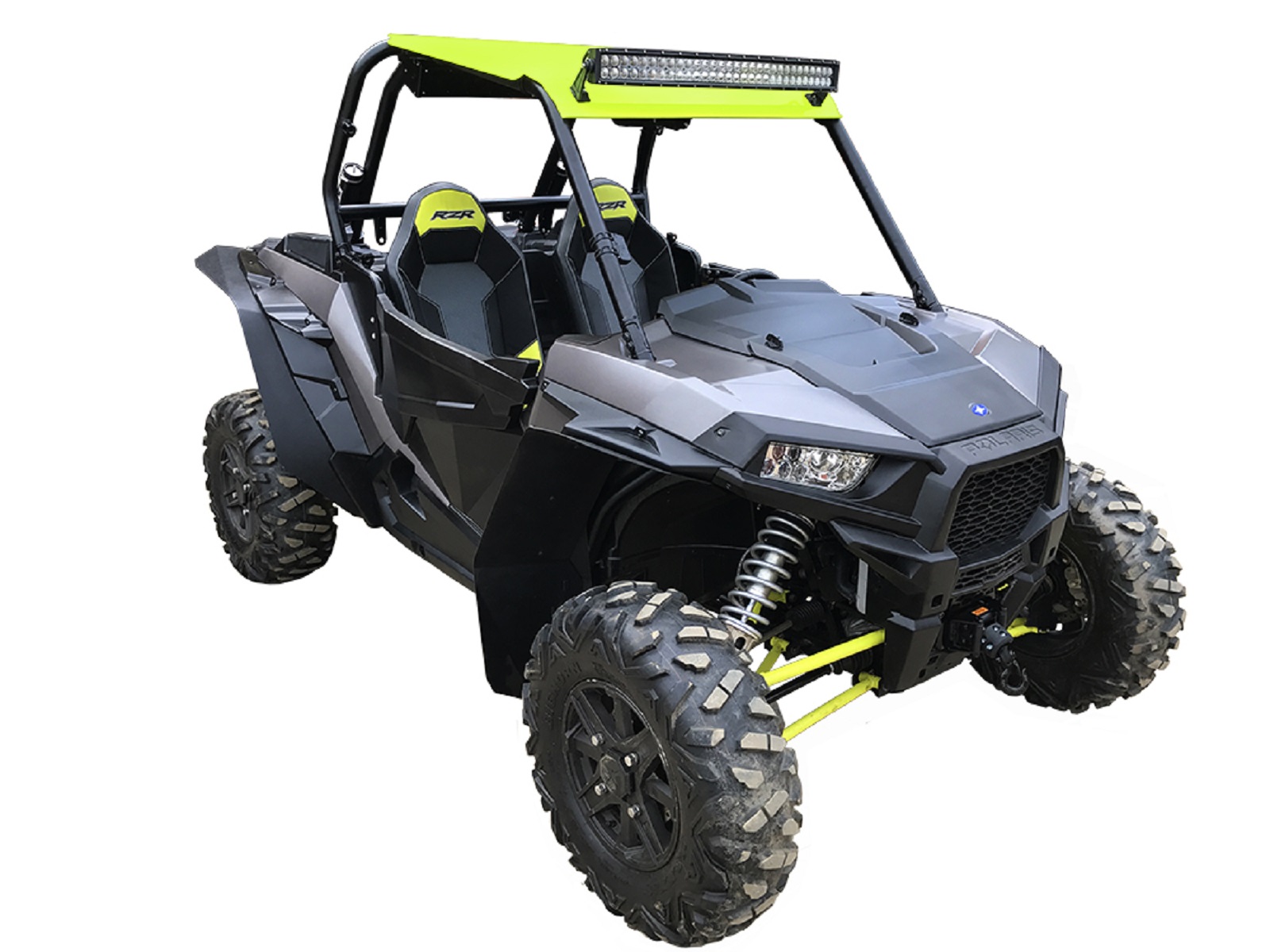 Spike Polaris RZR XP 1000 Over Fenders Mud Guards Fender Flares Set